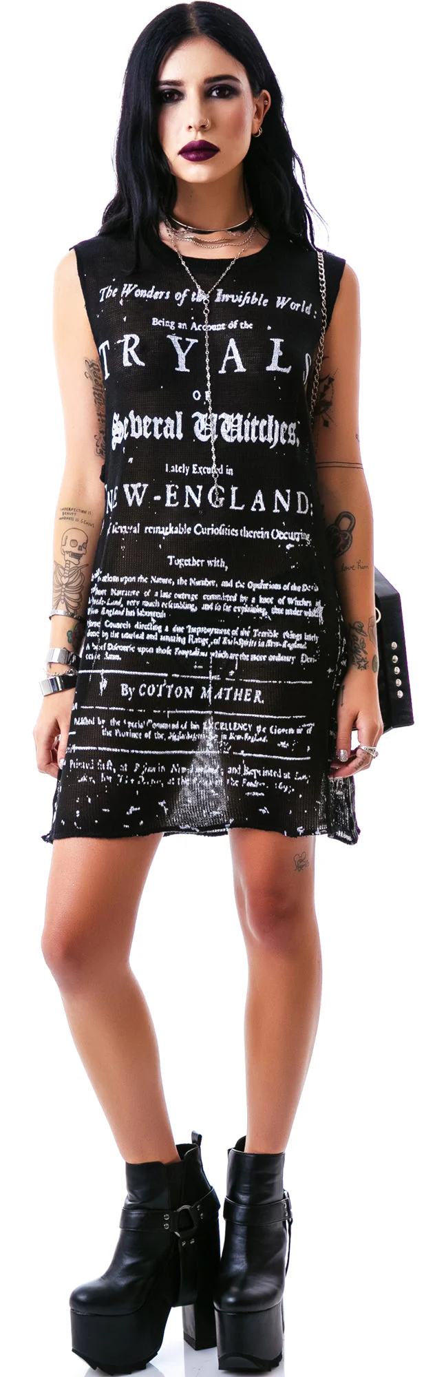 Witch Tryal Top - Black - Image 10