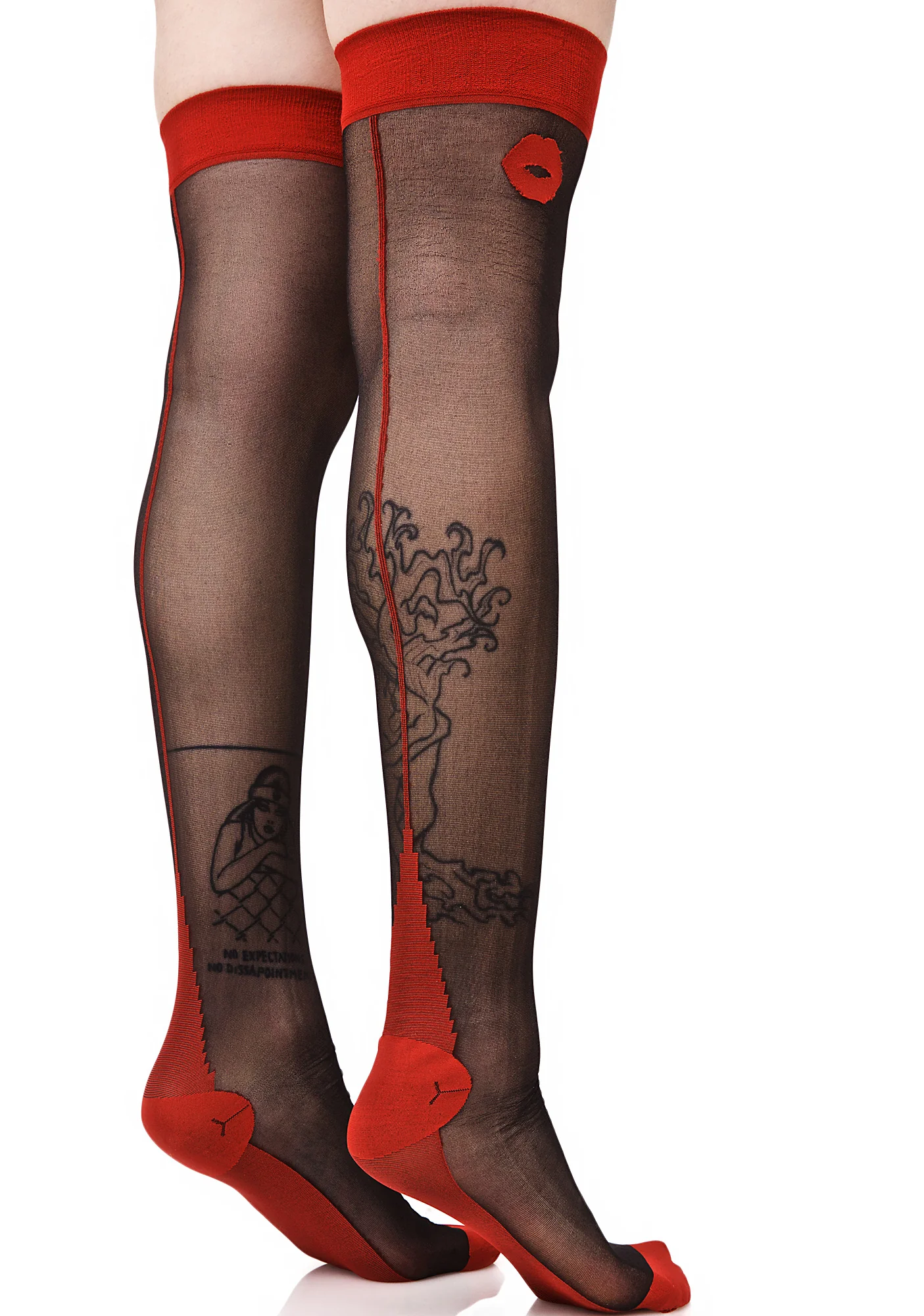 With A Kiss Thigh Highs - Image 5