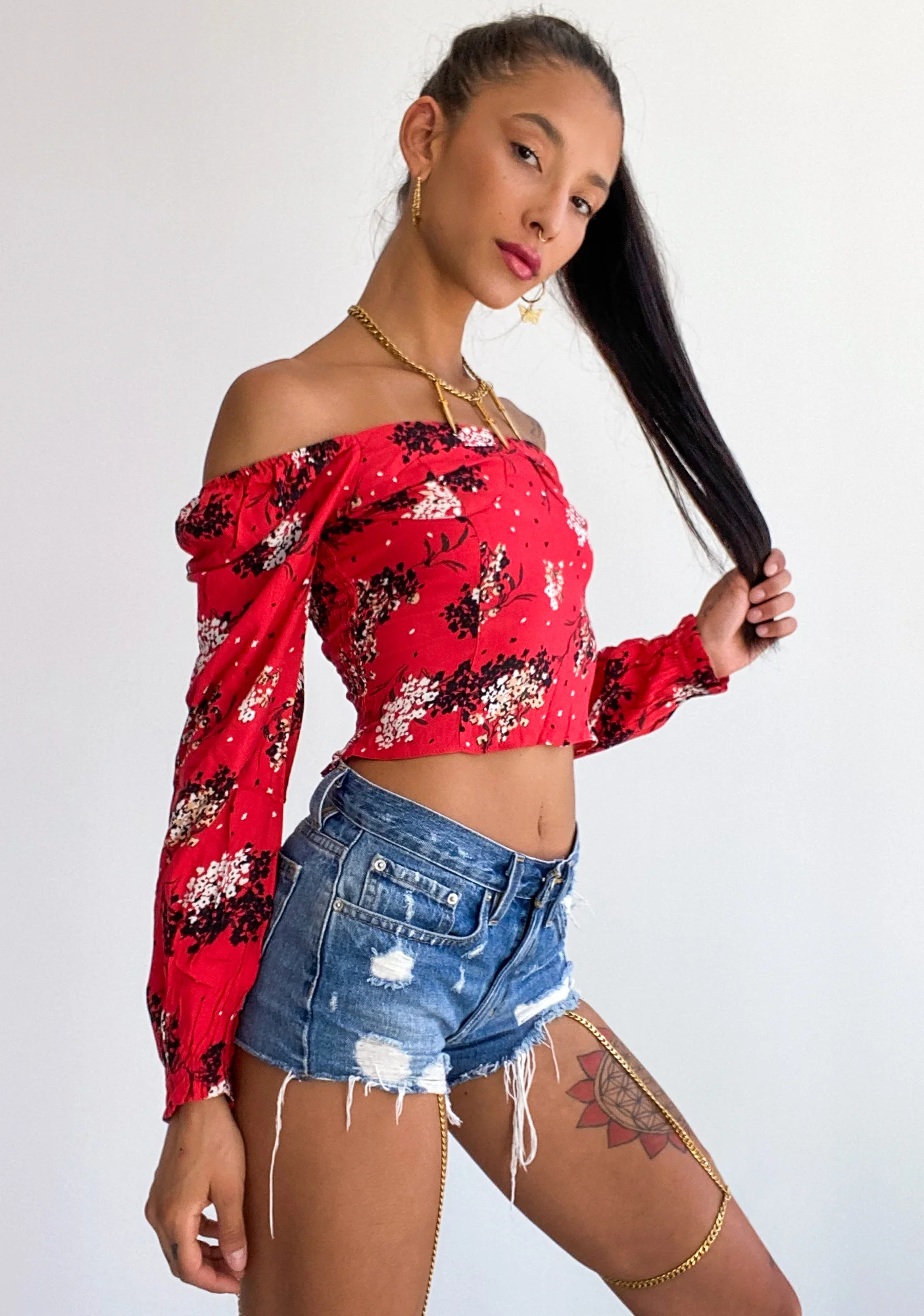 Without A Doubt Floral Top - Image 2