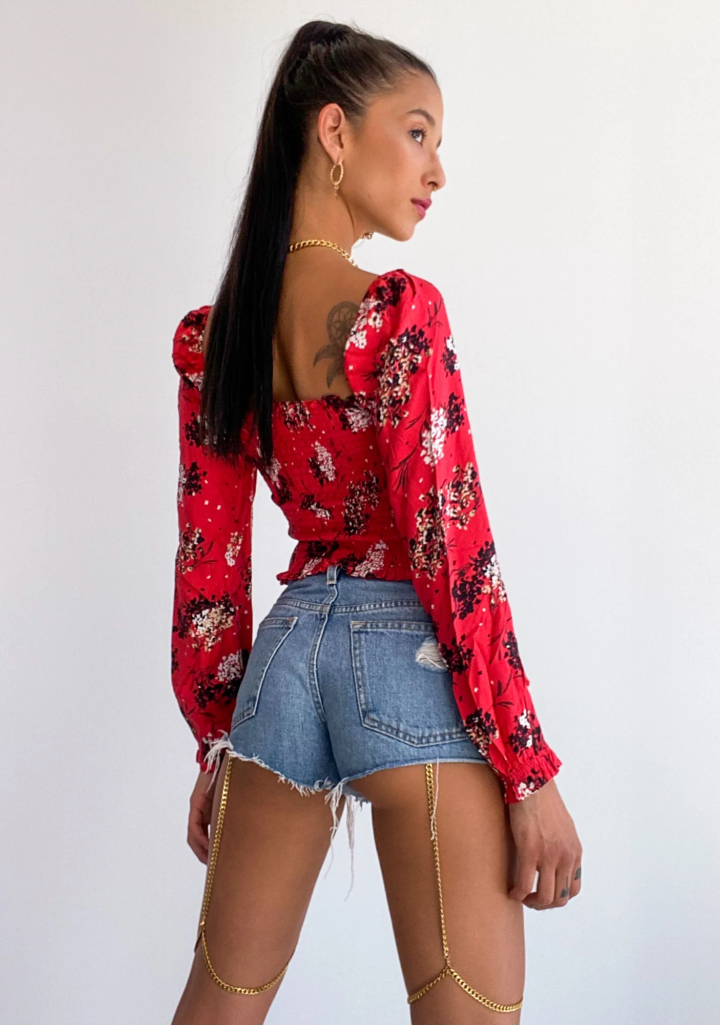 Without A Doubt Floral Top - Image 4