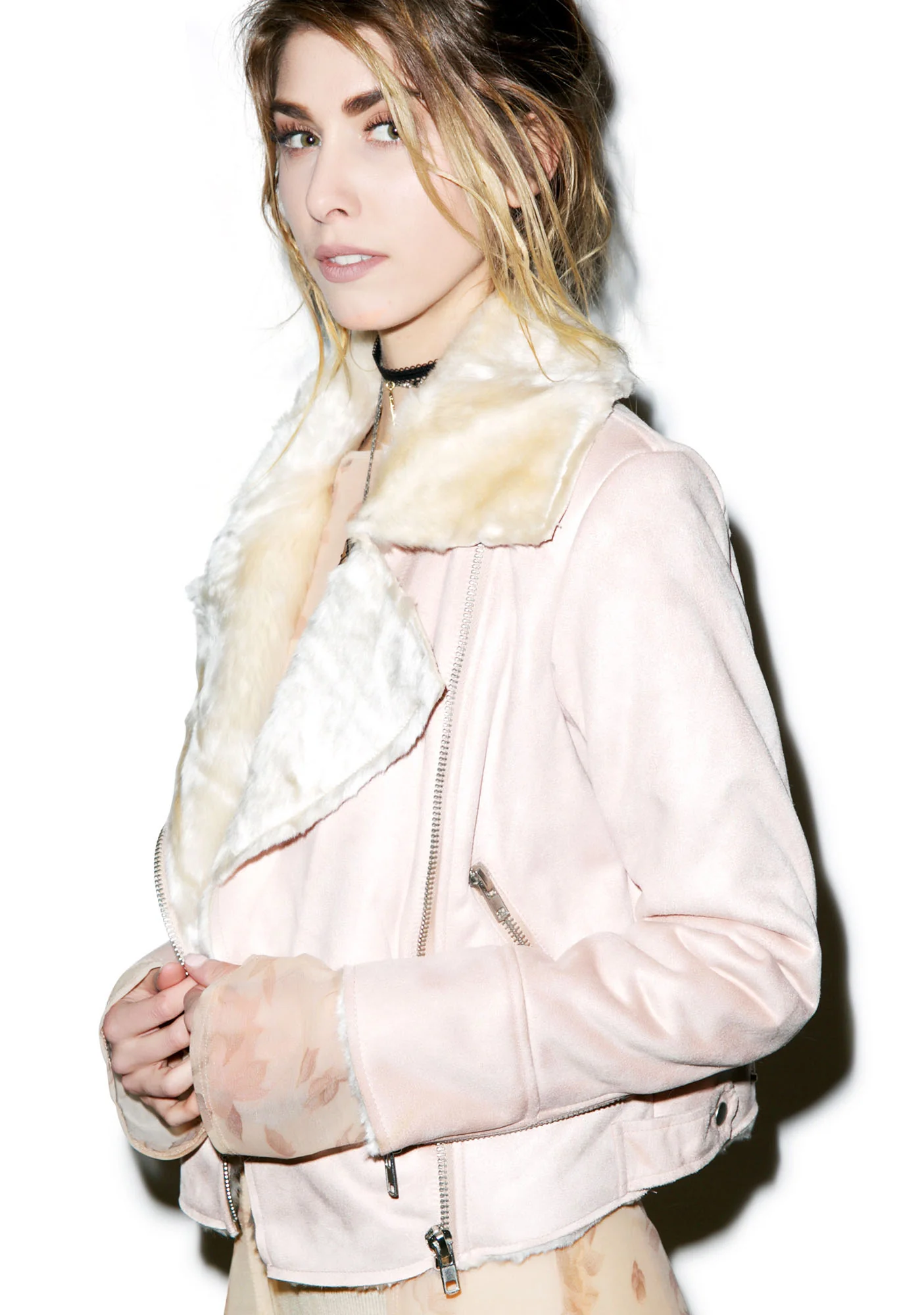Woman Of The Shear Shearling Jacket - Image 10