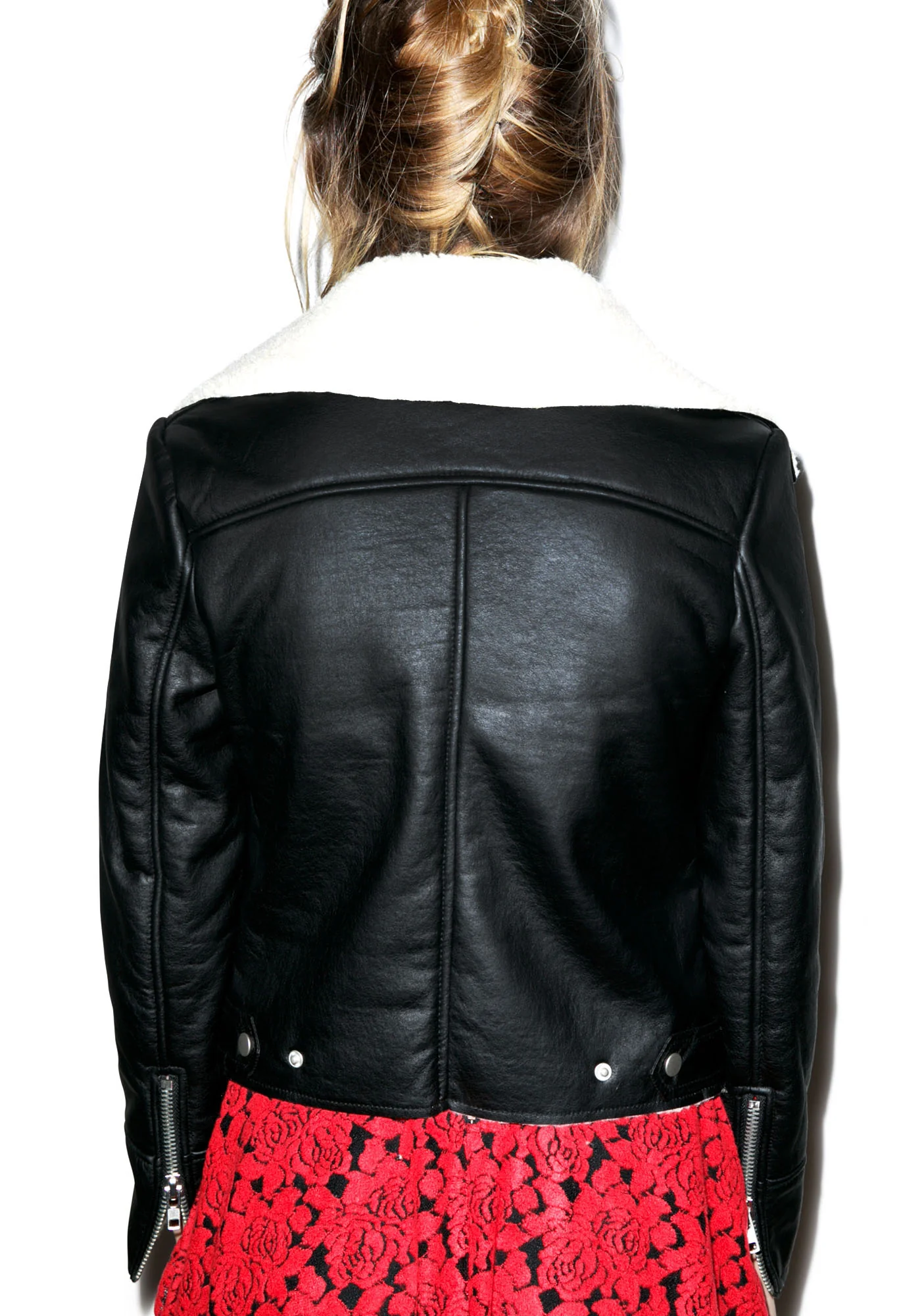 Woman Of The Shear Shearling Jacket - Image 6
