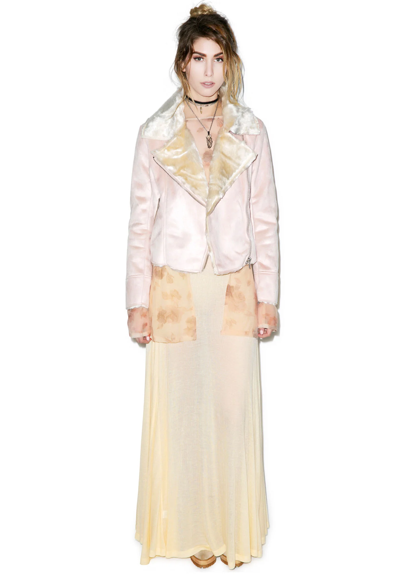 Woman Of The Shear Shearling Jacket - Image 7