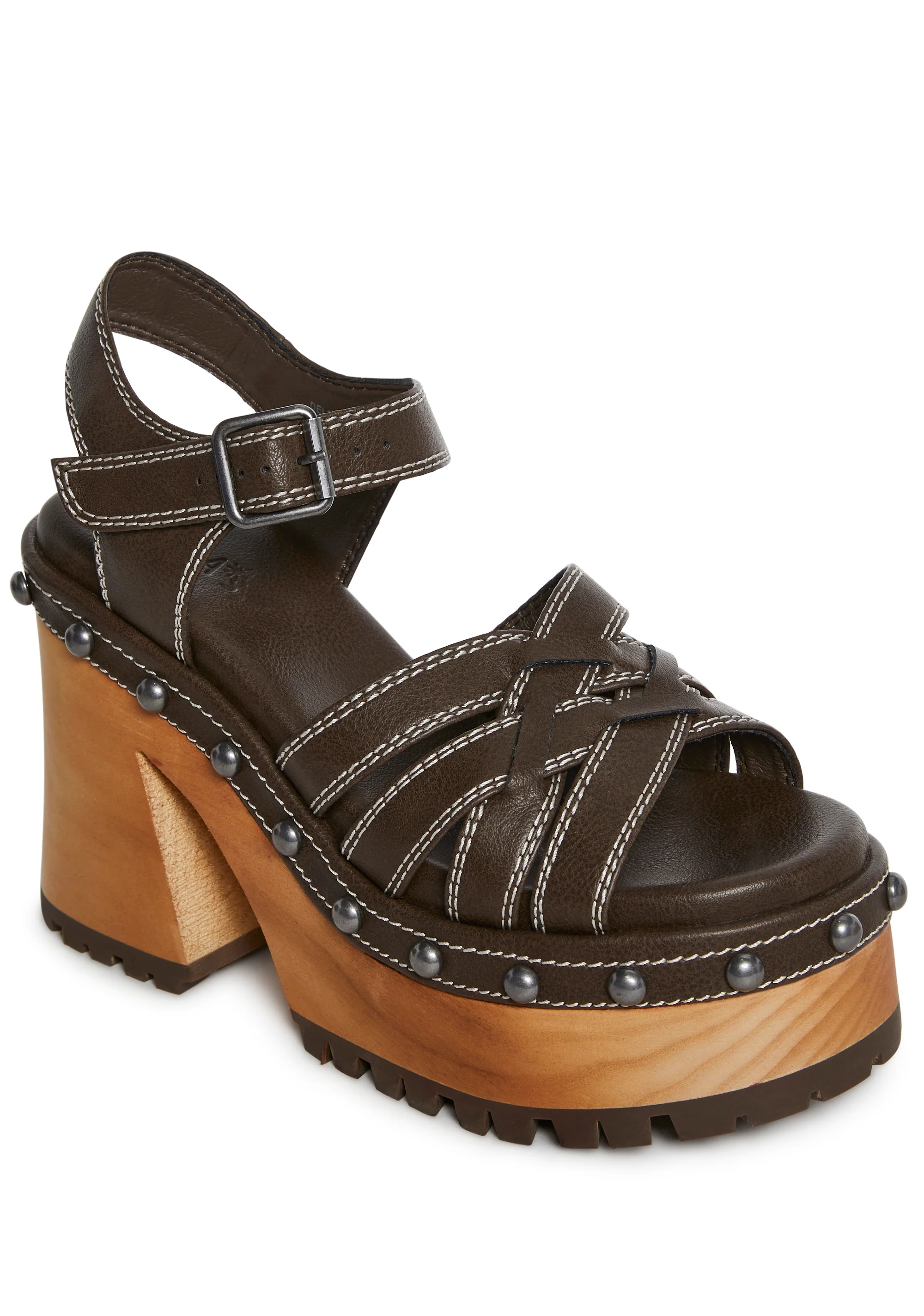 Crush Promises Platform Sandals - Brown - Image 2