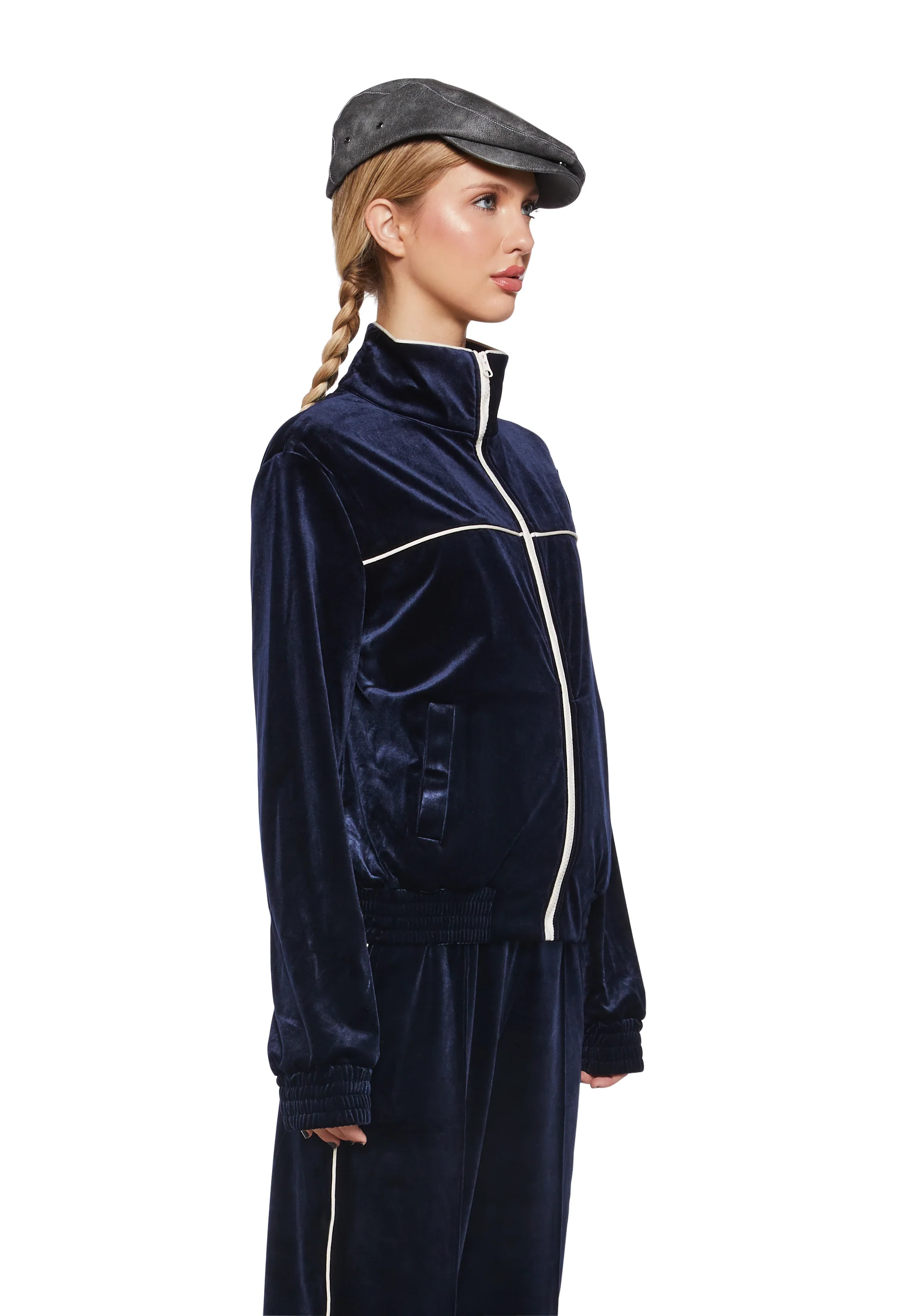 Word To The Wise Zip-Up Jacket - Image 3