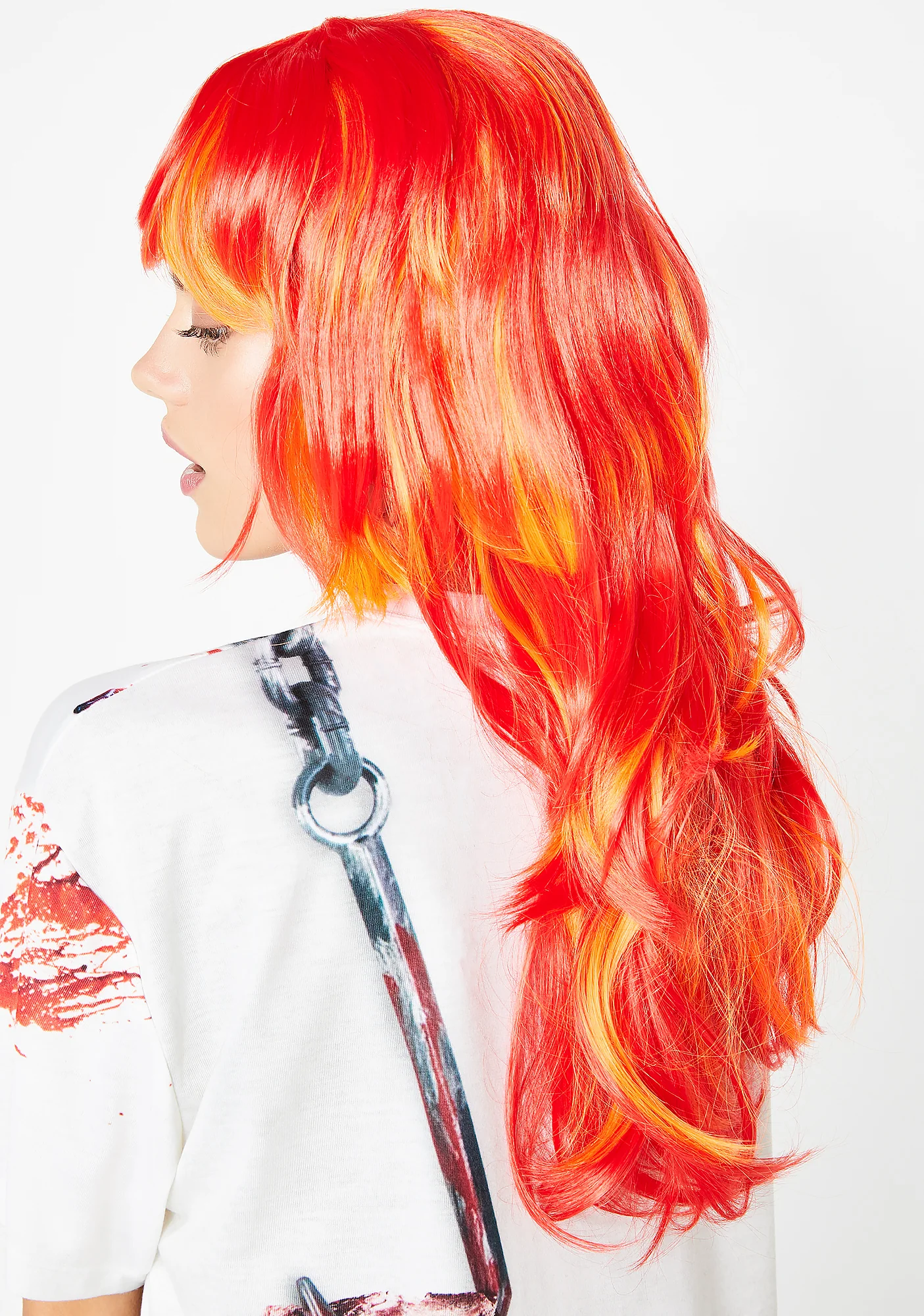 World On Fire Long Wig - Image 3