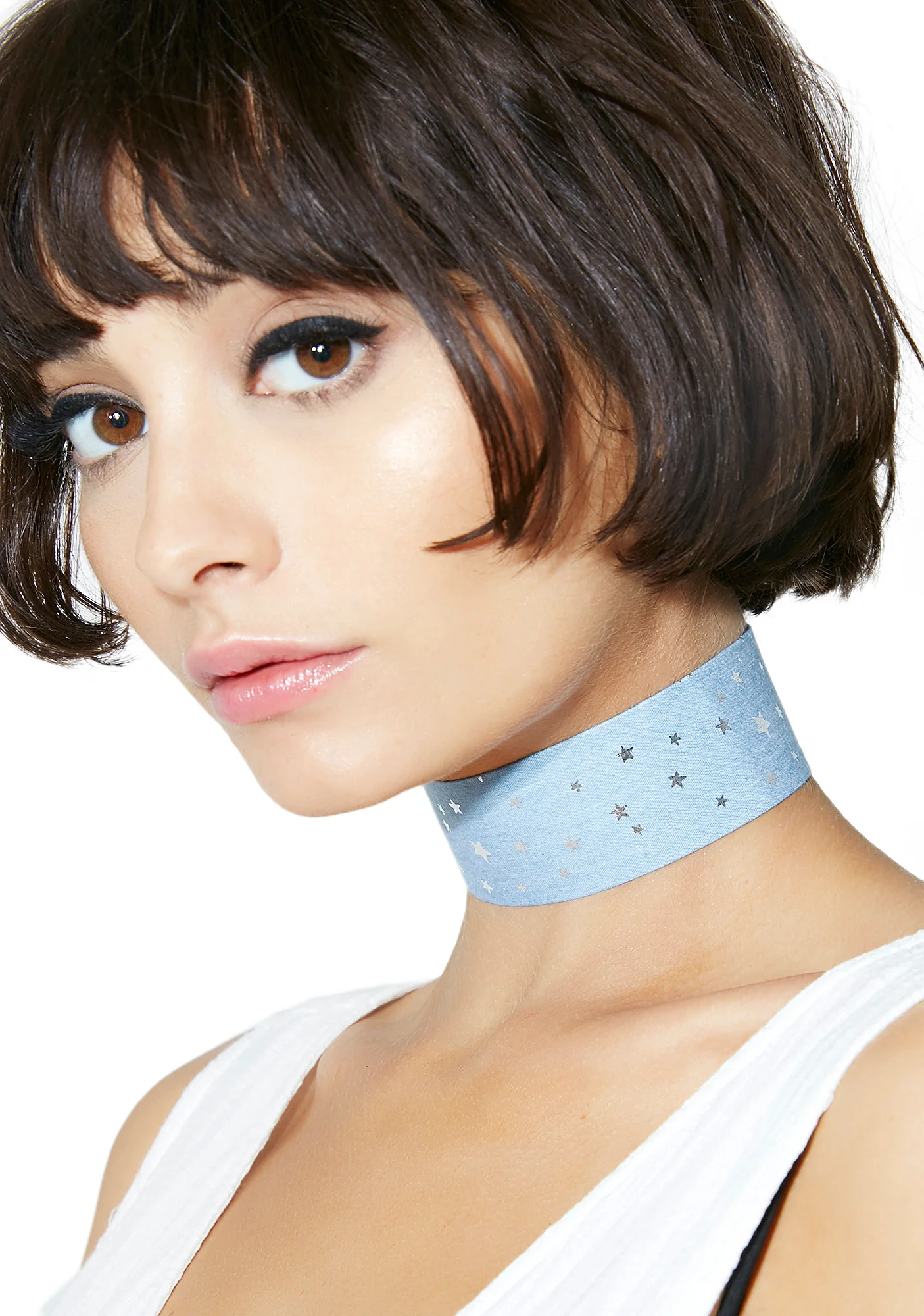 Written In The Stars Denim Choker - Image 3