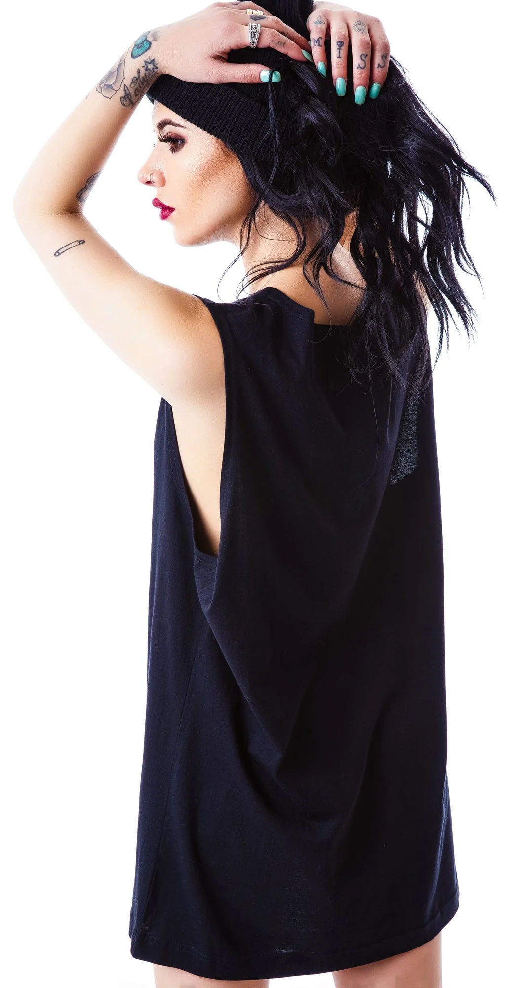 x BOY London Boy Cross Oversized Tank - Silver - Image 32