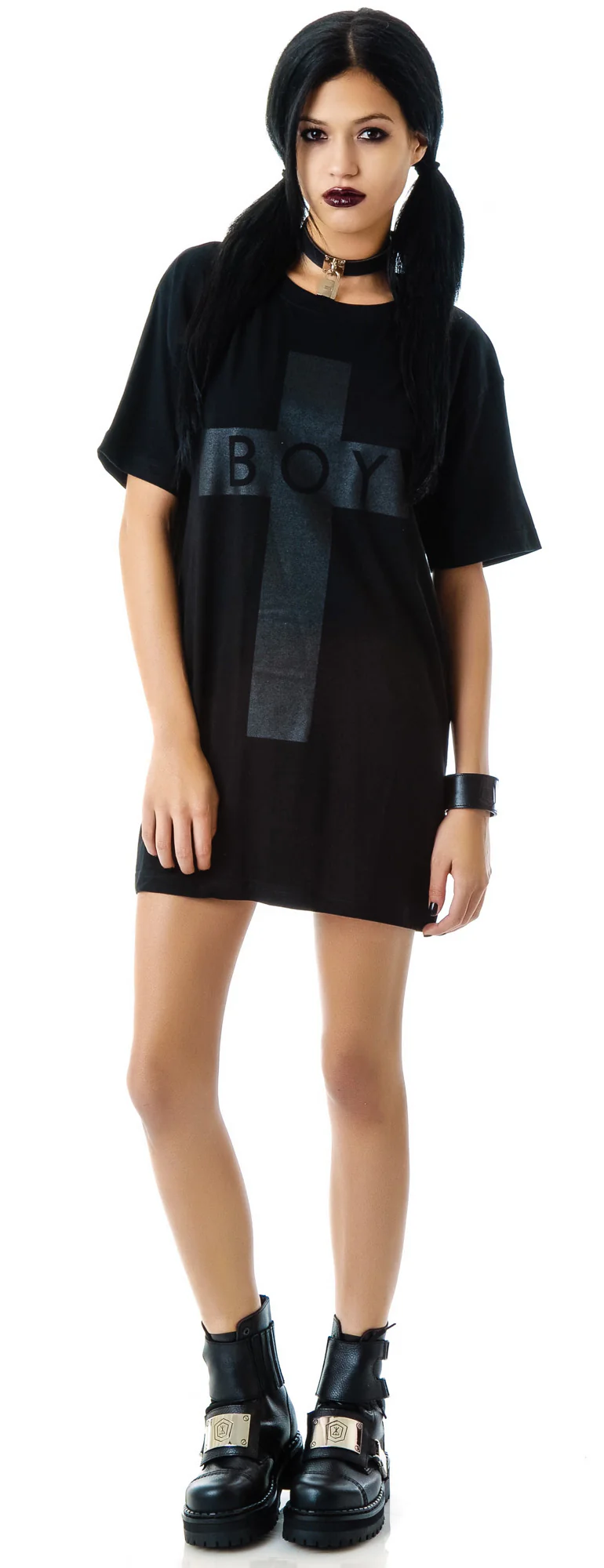 x BOY London Boy Cross Oversized Tee - Image 12