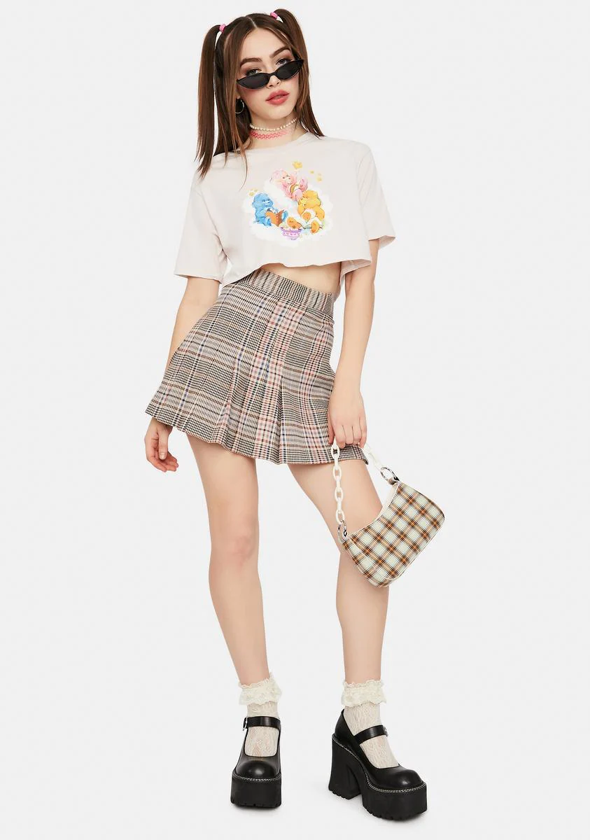 X Care Bears Bedtime Snack Crop Tee - Image 3