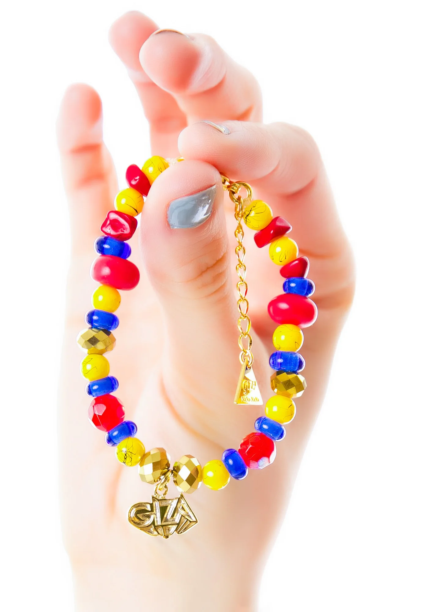x Giza 3D Logo Micro Beaded Bracelet - Image 3