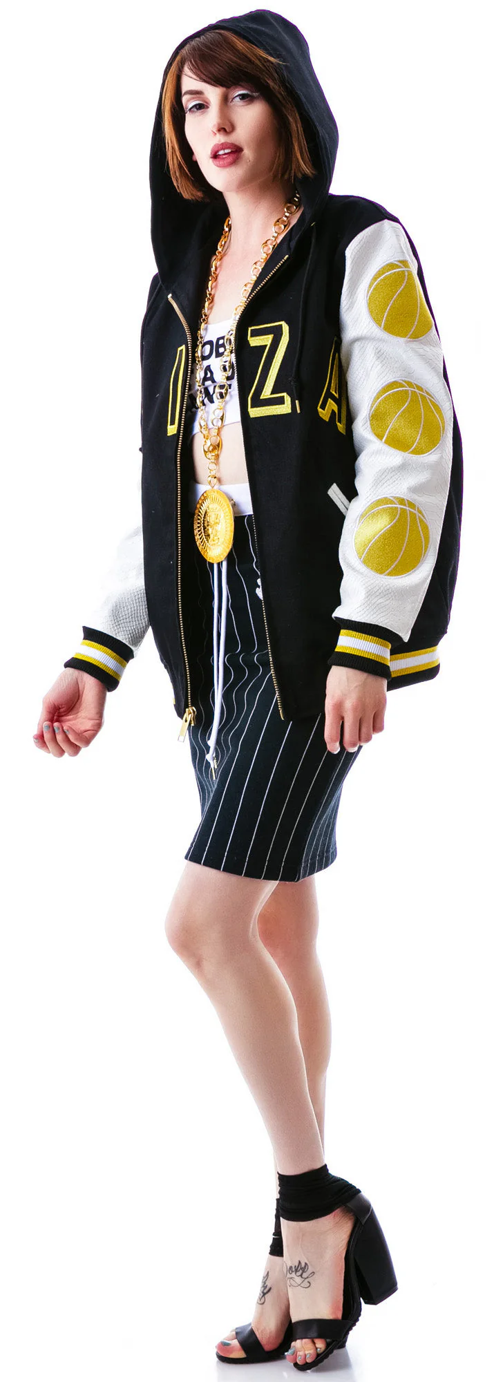 x Giza Shield Hoodie Jacket - Black - Image 10