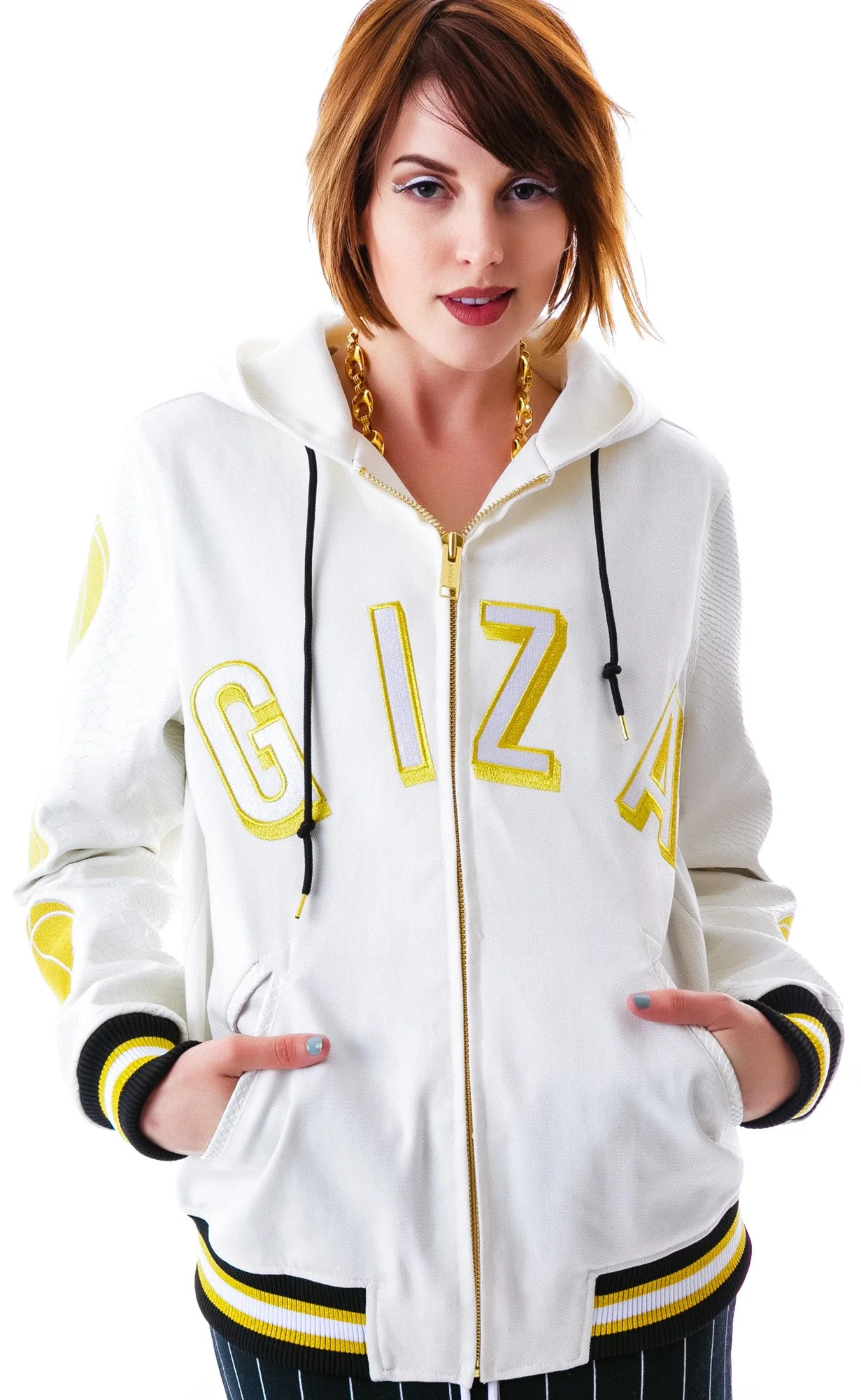 x Giza Shield Hoodie Jacket - Black - Image 3