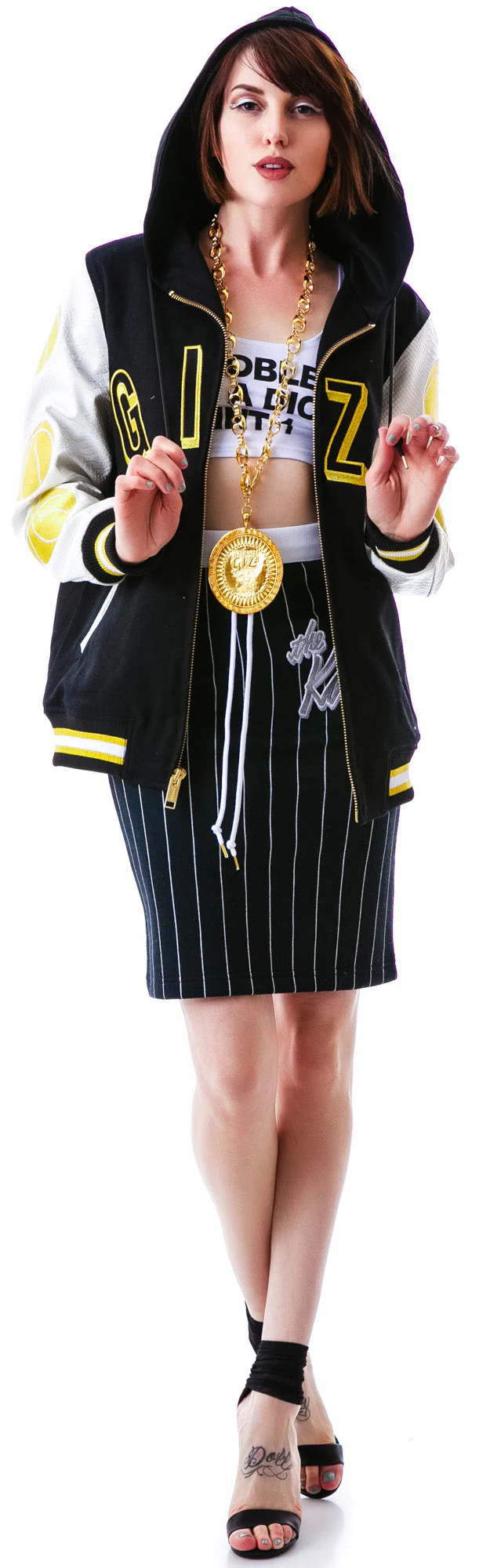 x Giza Shield Hoodie Jacket - Black - Image 6