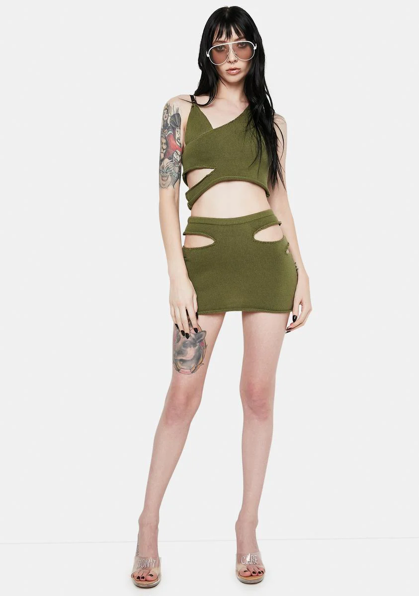 x PCL Cutout Crop Top - Image 3