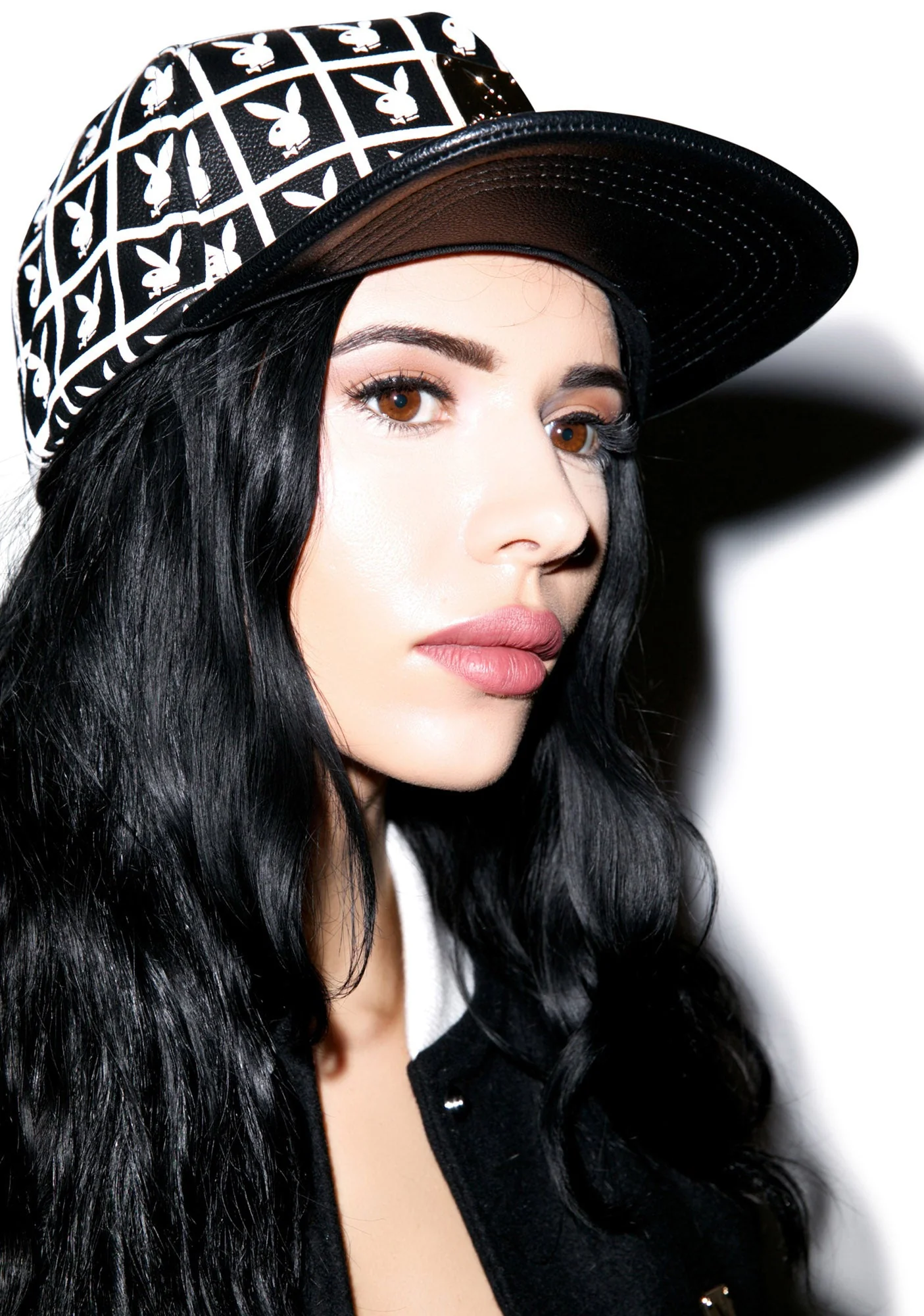 X Playboy Panel Snapback - Black - Image 4