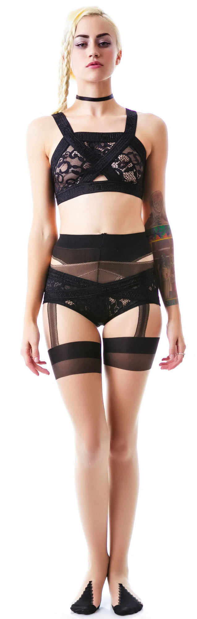 X Rated Sporty Bralette - Black - Image 8