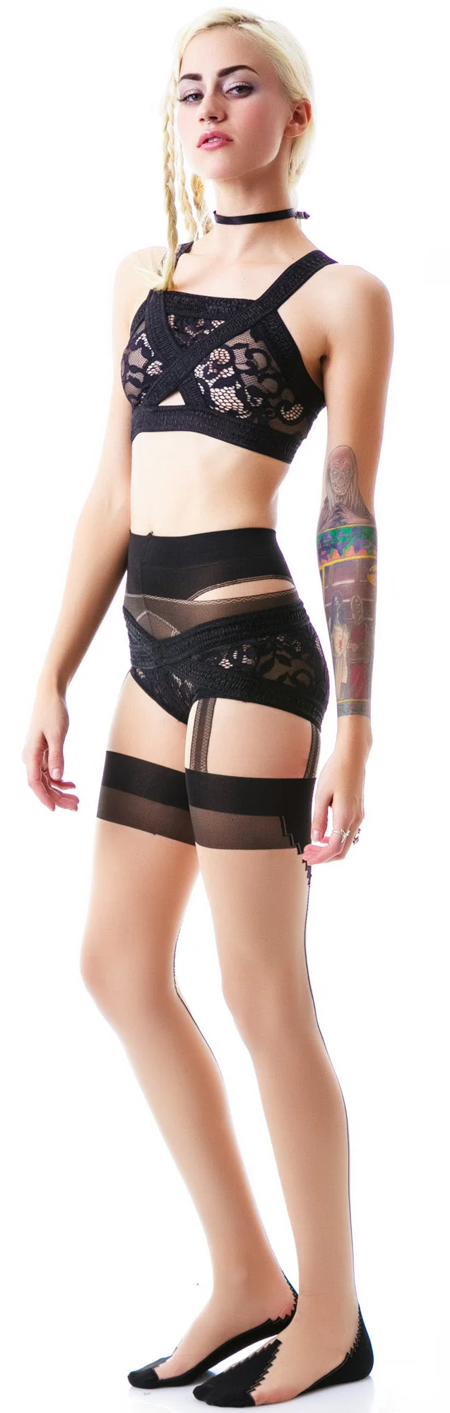 X Rated Sporty Bralette - Black - Image 9