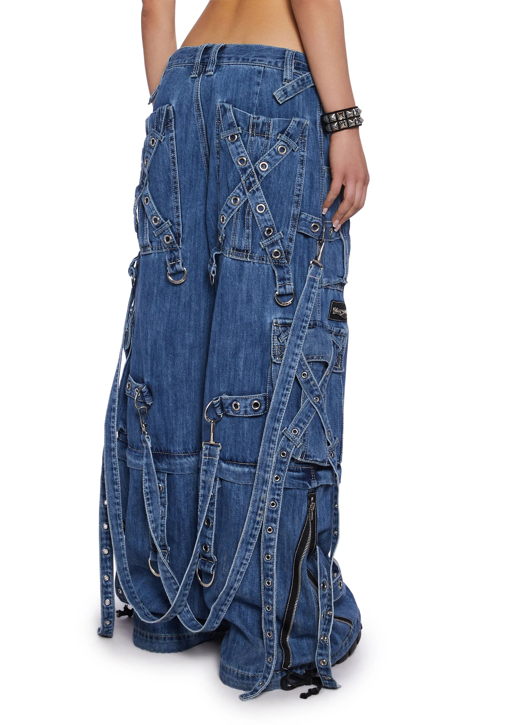 X-Strap Denim Jeans - Image 5