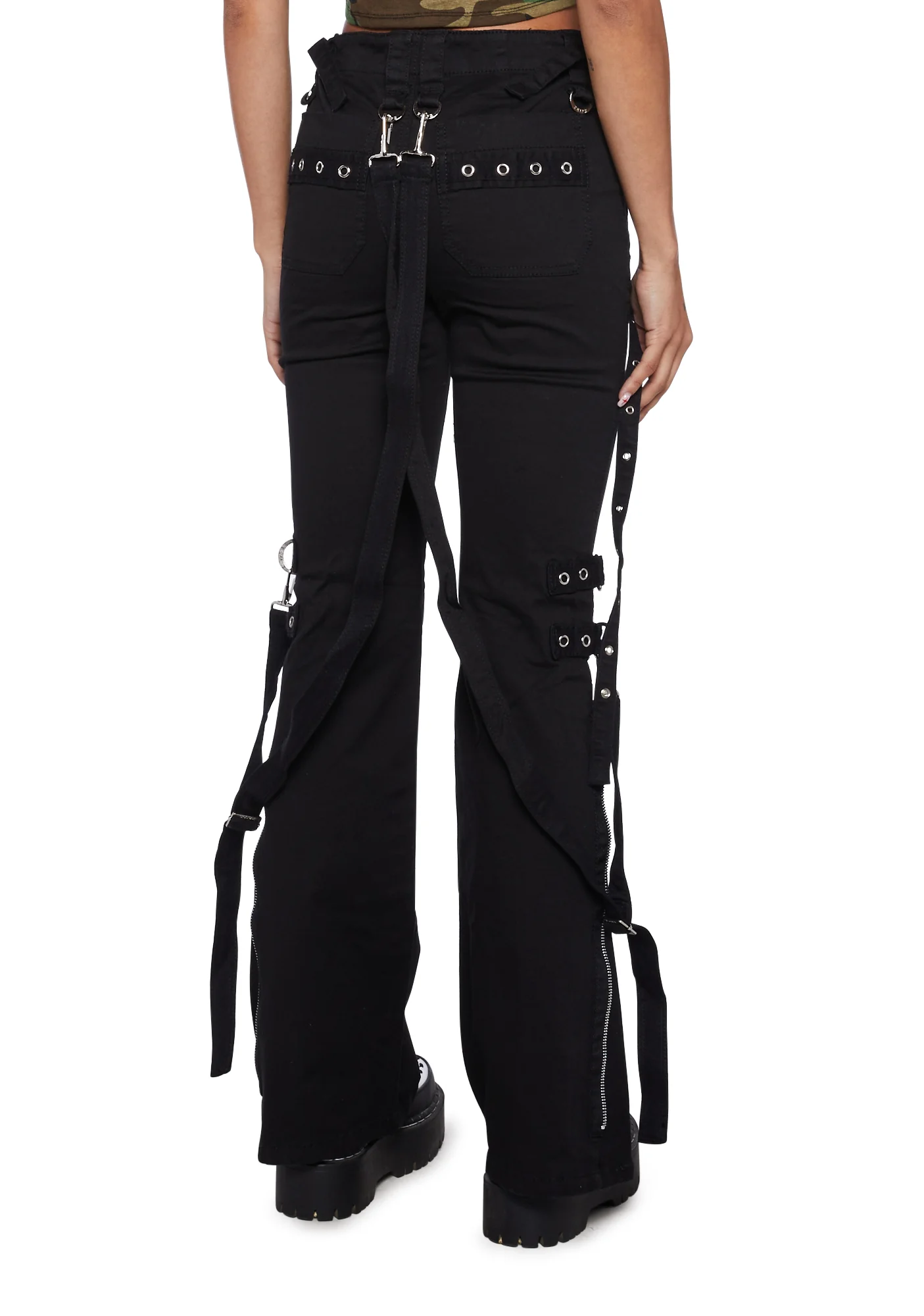 X-Strap Pants - Black - Image 4