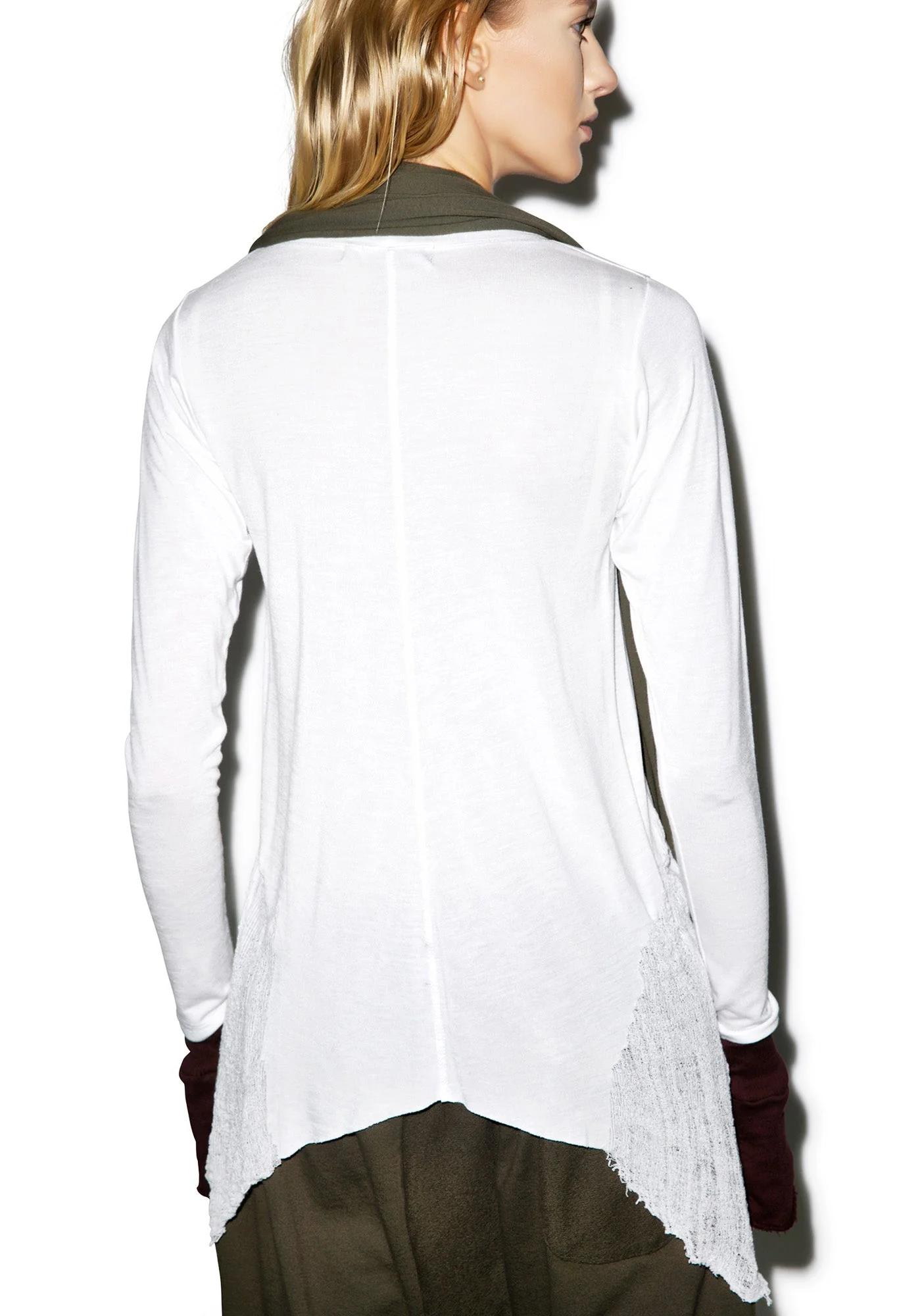 Y Shred Sweater - Black - Image 6