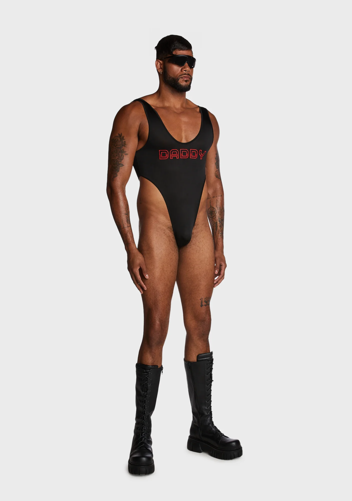 Yes Daddy Mens Bodysuit - Image 5