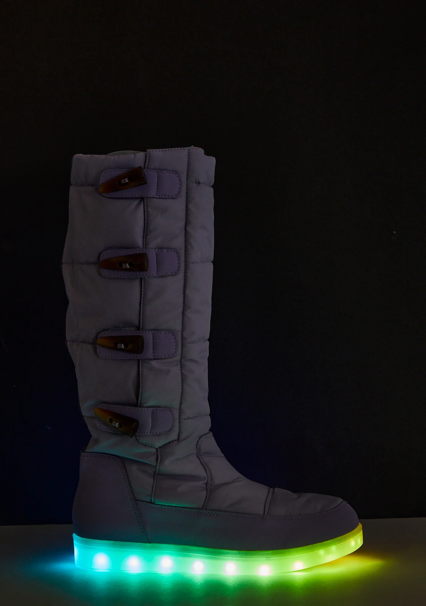 Yeti LED Boots - Purple - Image 2