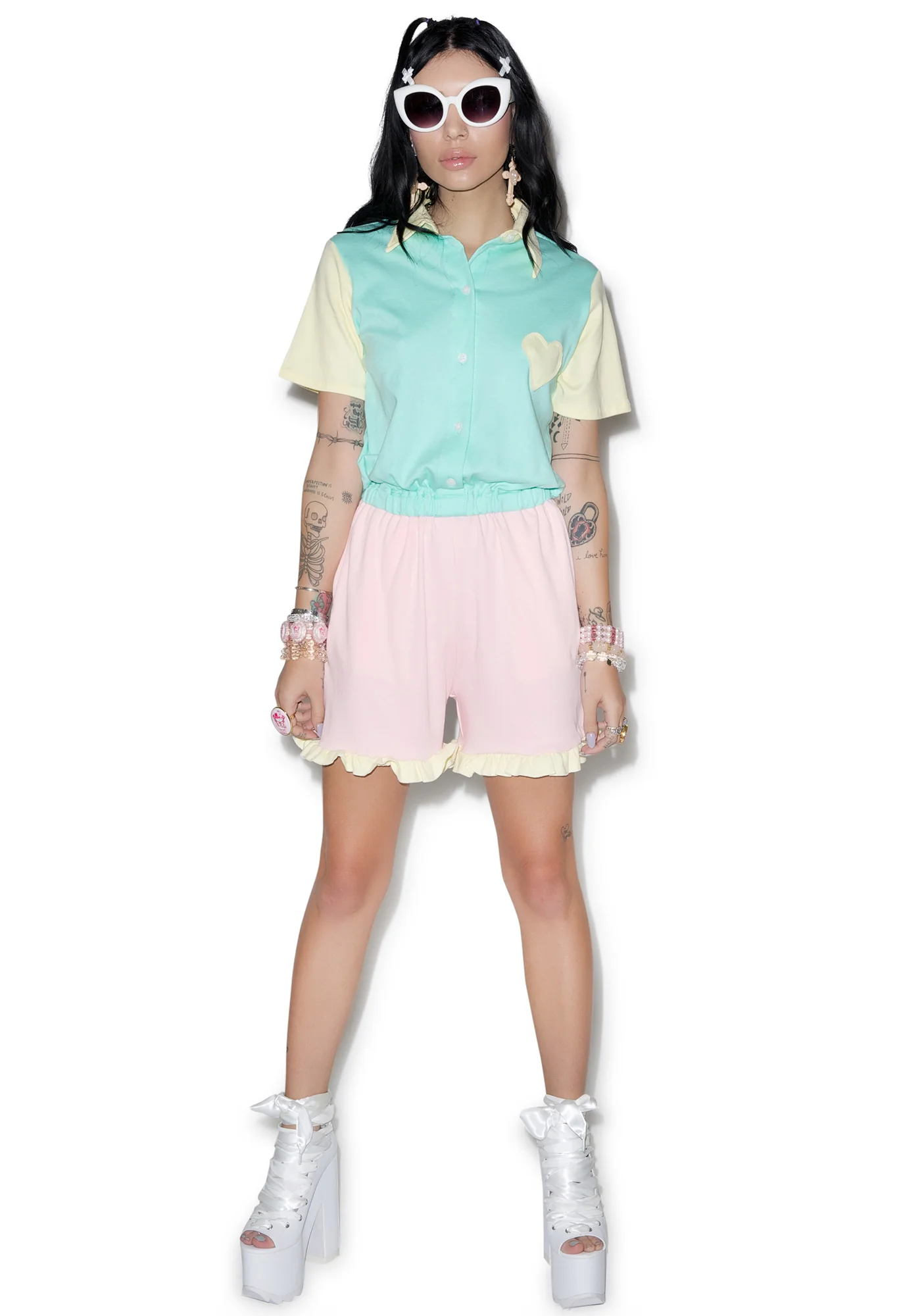 You Got It Dude Ruffle Romper - Image 11