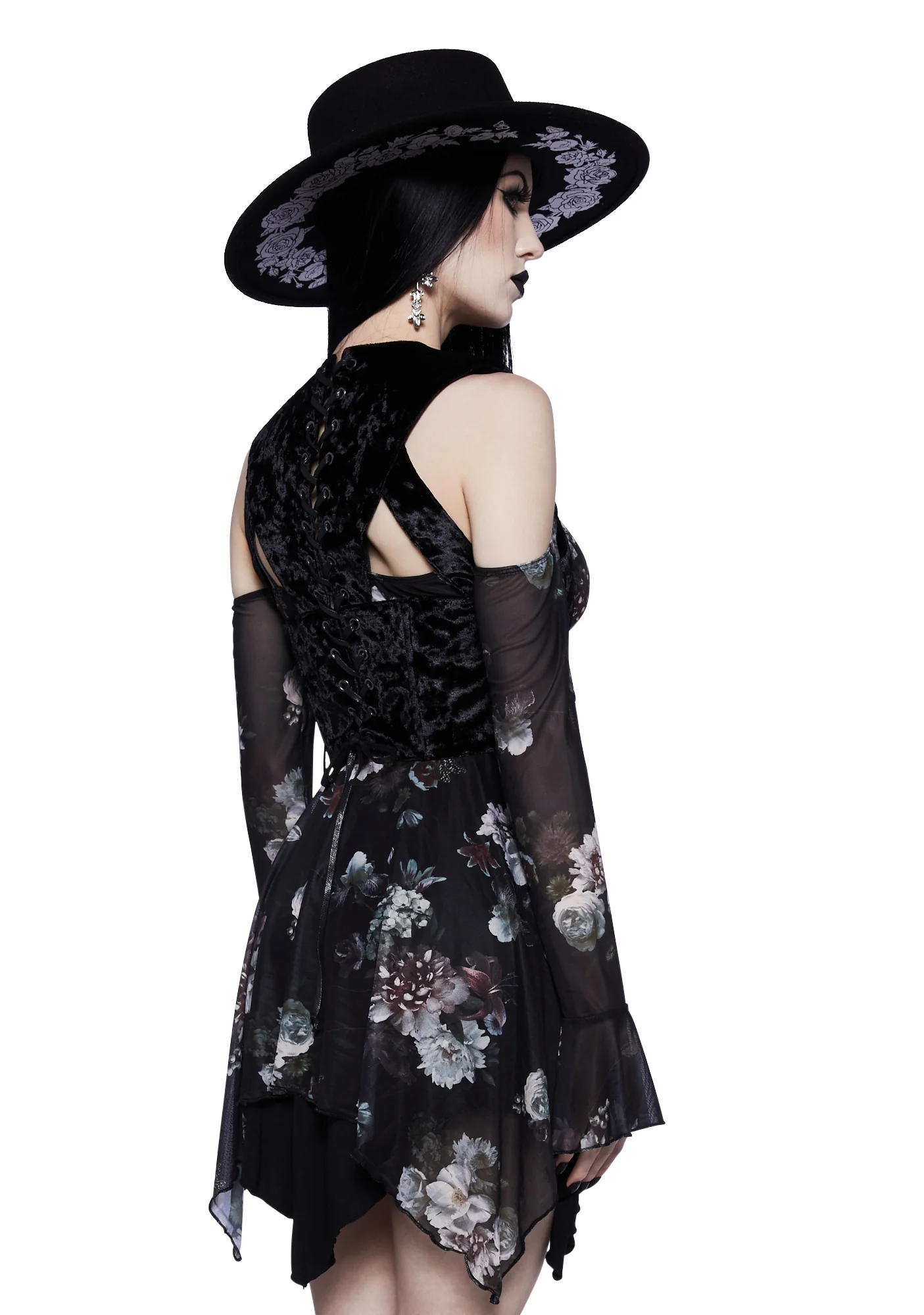 You Must Believe Underbust Corset - Black - Image 4