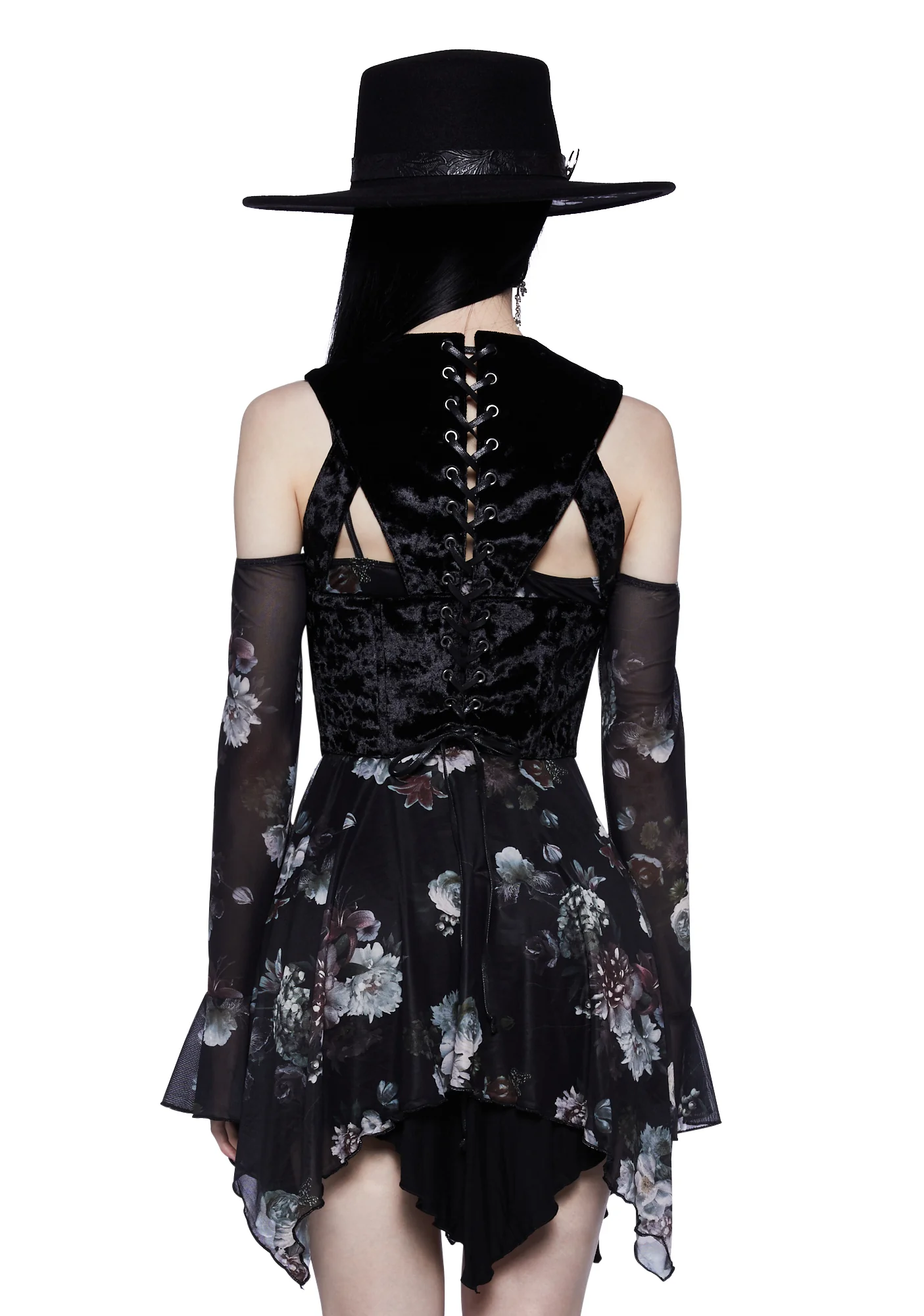 You Must Believe Underbust Corset - Black - Image 6