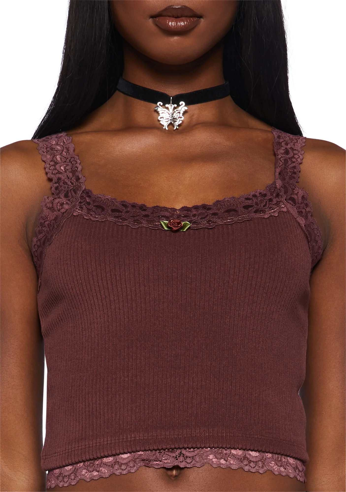 Young Heart Lace Cami Top - Image 5