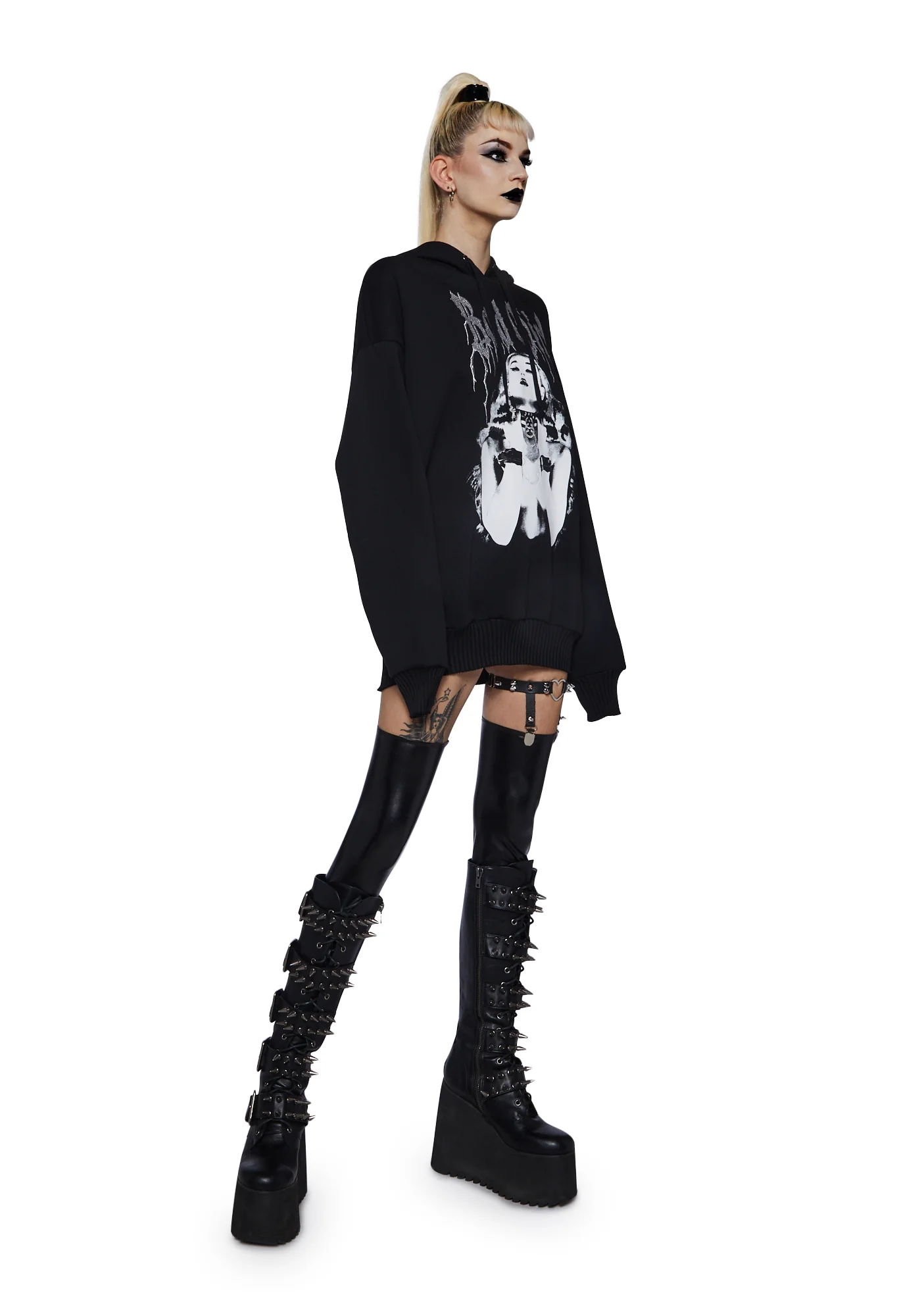 Your Naughty Type Oversized Hoodie - Image 2