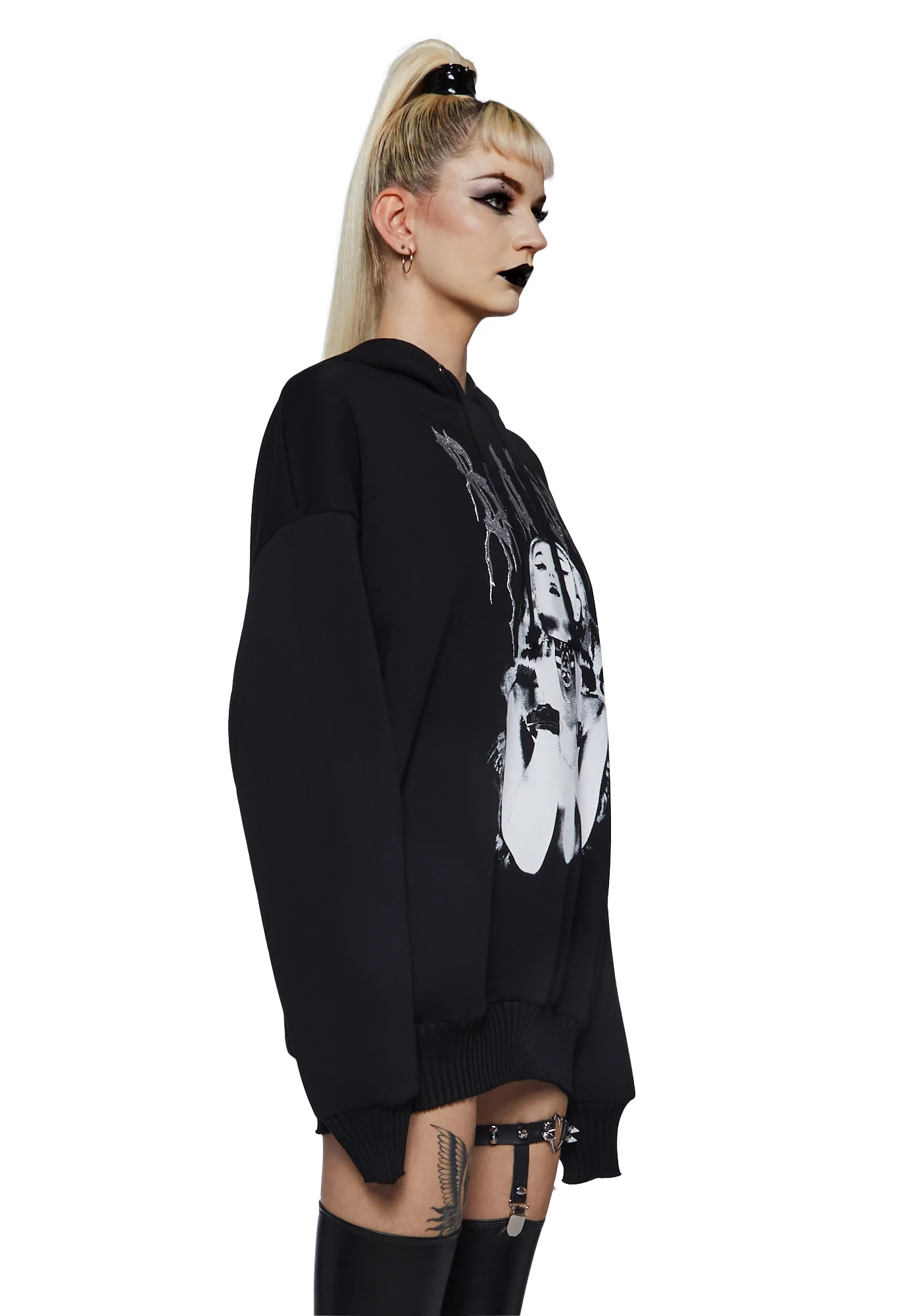 Your Naughty Type Oversized Hoodie - Image 3