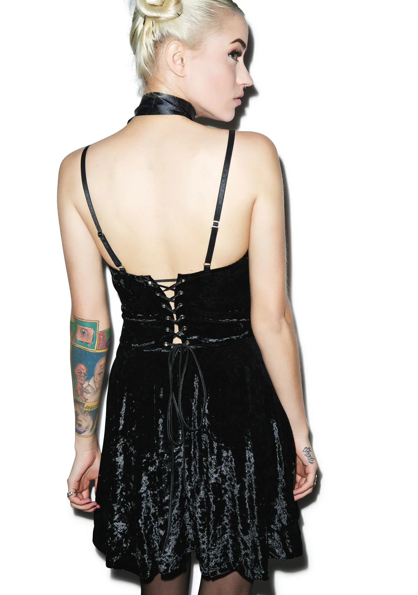Your Velvet Crush Dress - Pink - Image 12