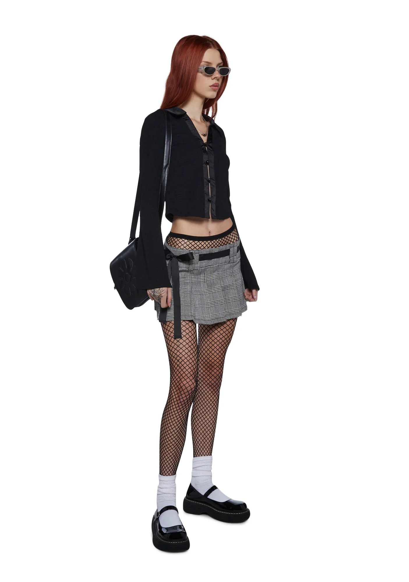 You're Invited Pleated Mini Skirt - Image 2