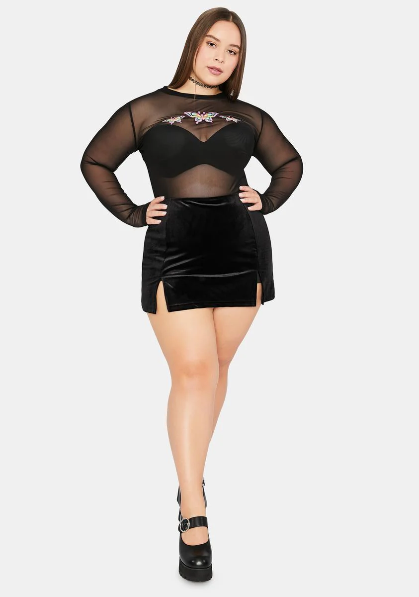 You're My Only Wish Mesh Top - Image 3