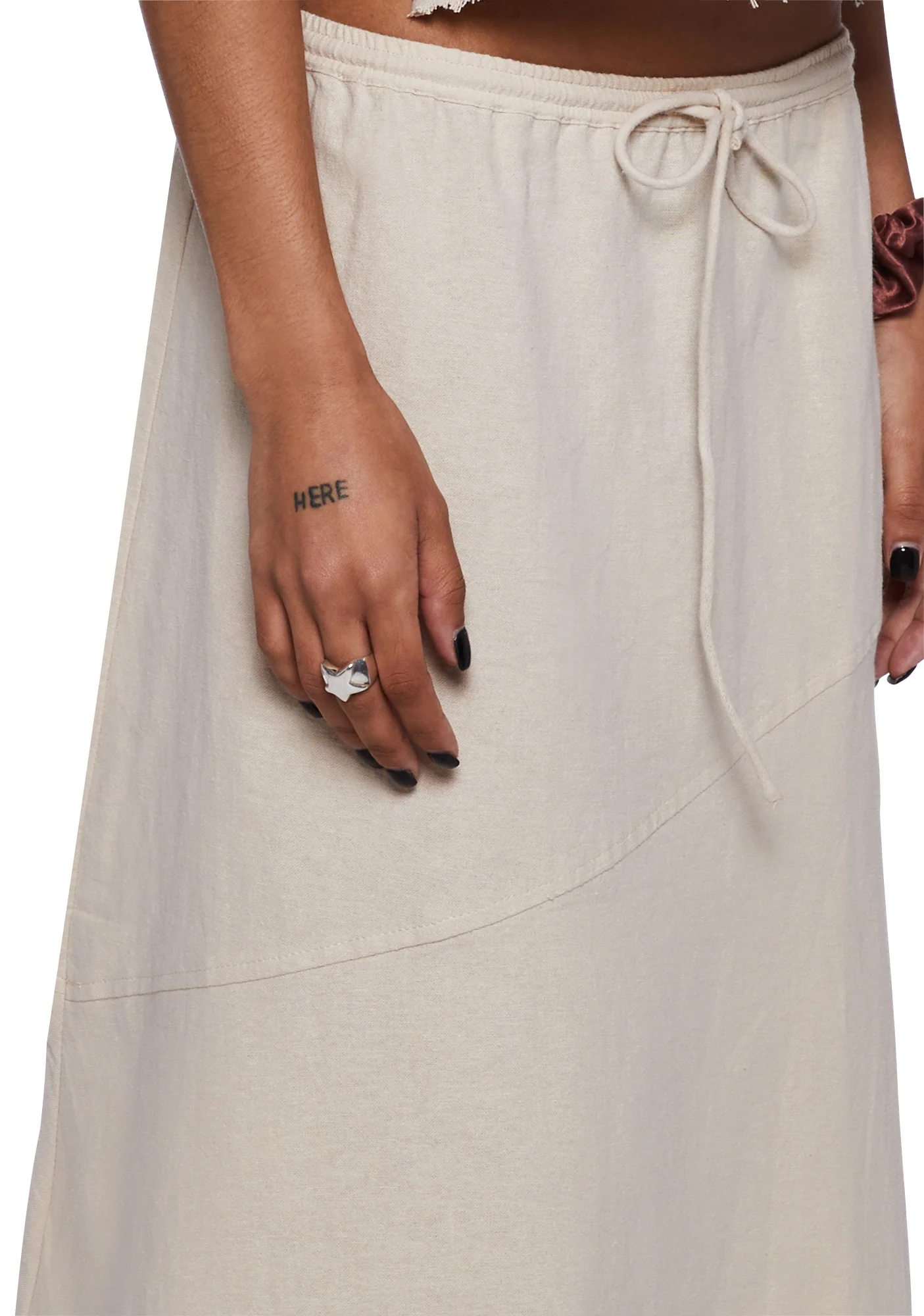 Yvaine Asymmetric Midi Skirt - Image 5