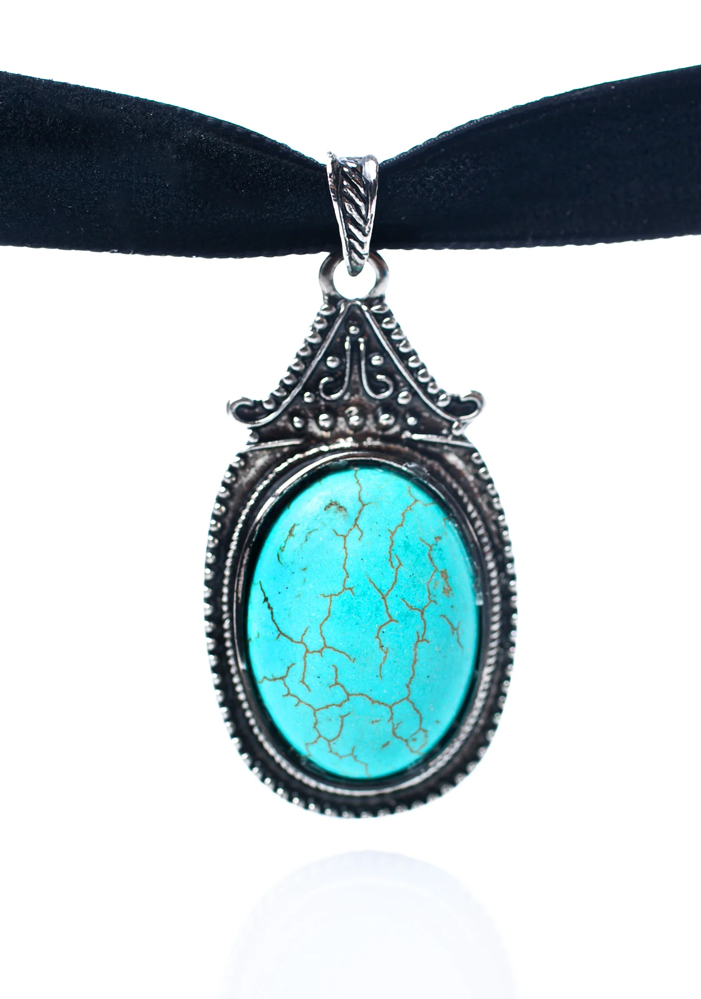 Zaria Turquoise Gemstone Choker - Image 2