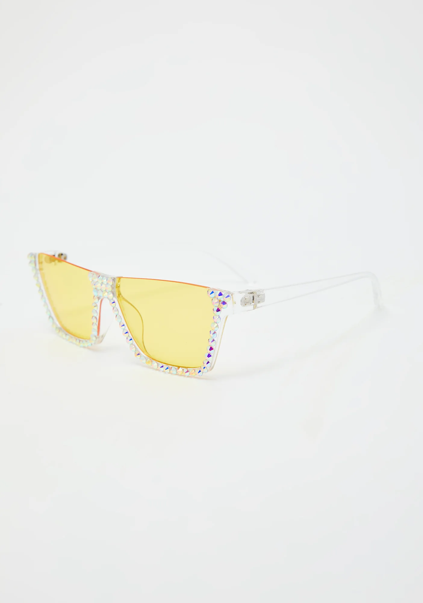 Zesty Eyes On The Prize Rhinestone Sunglasses - Image 2