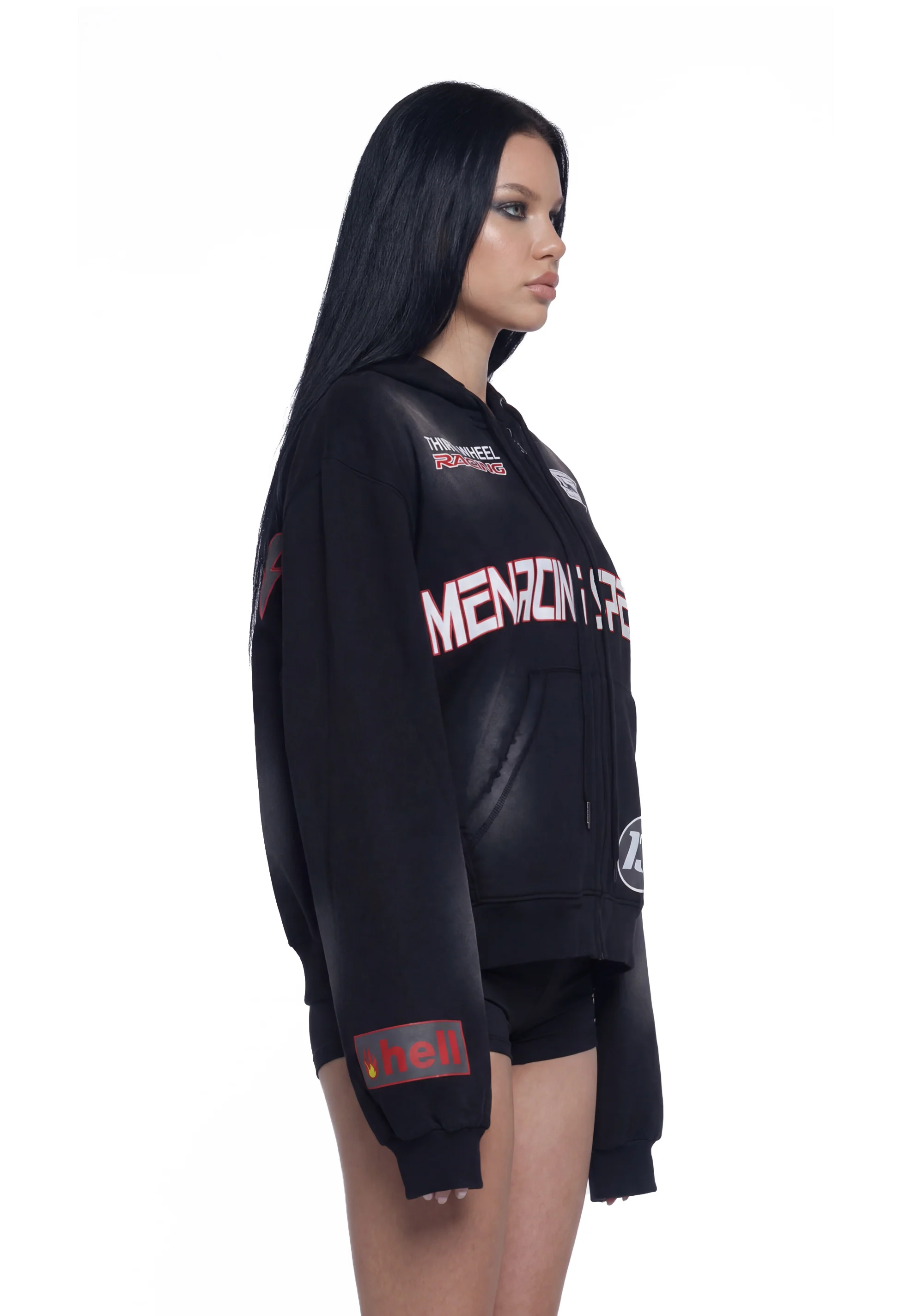 Crash Out Zip Hoodie - Image 3