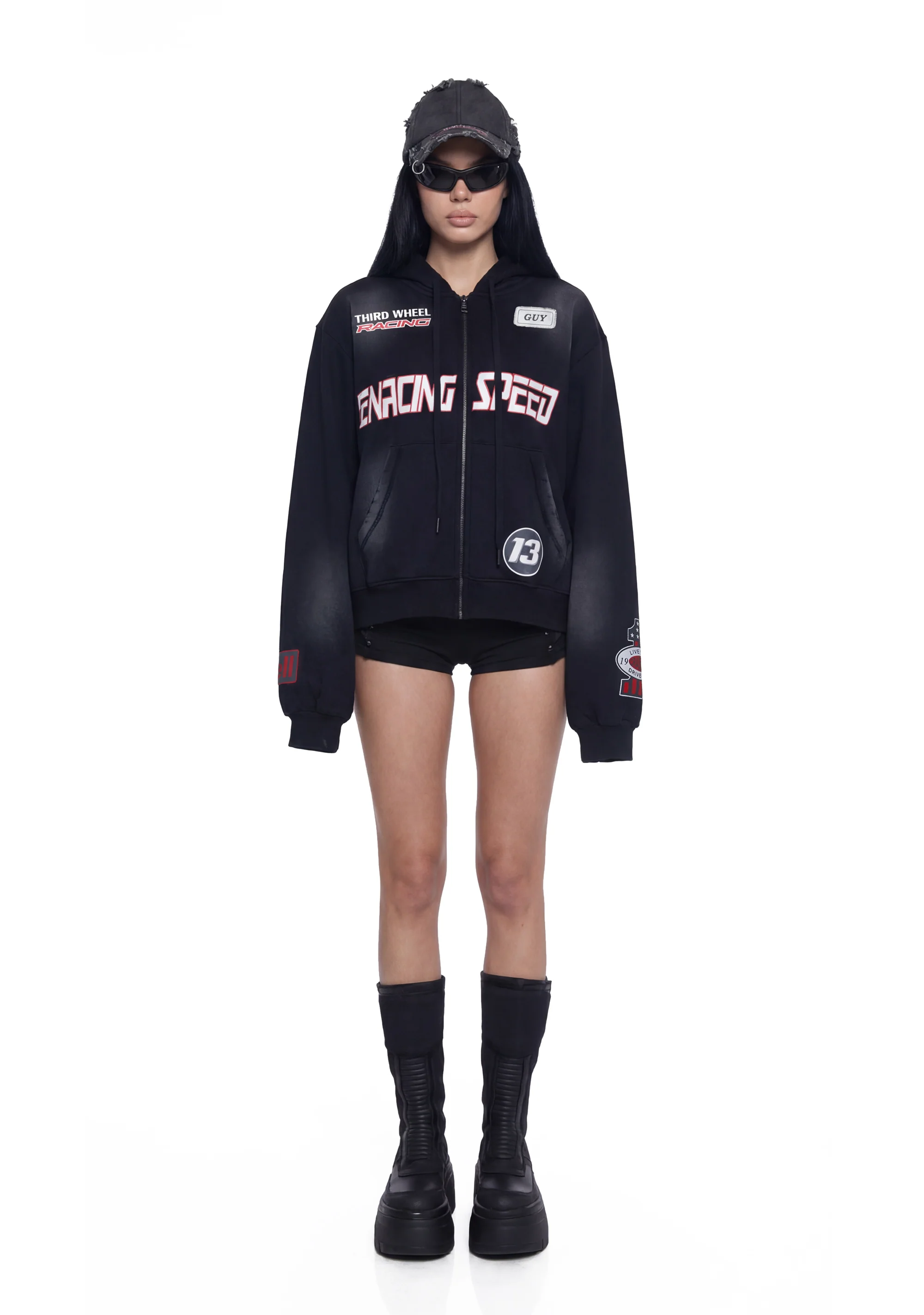 Crash Out Zip Hoodie - Image 6