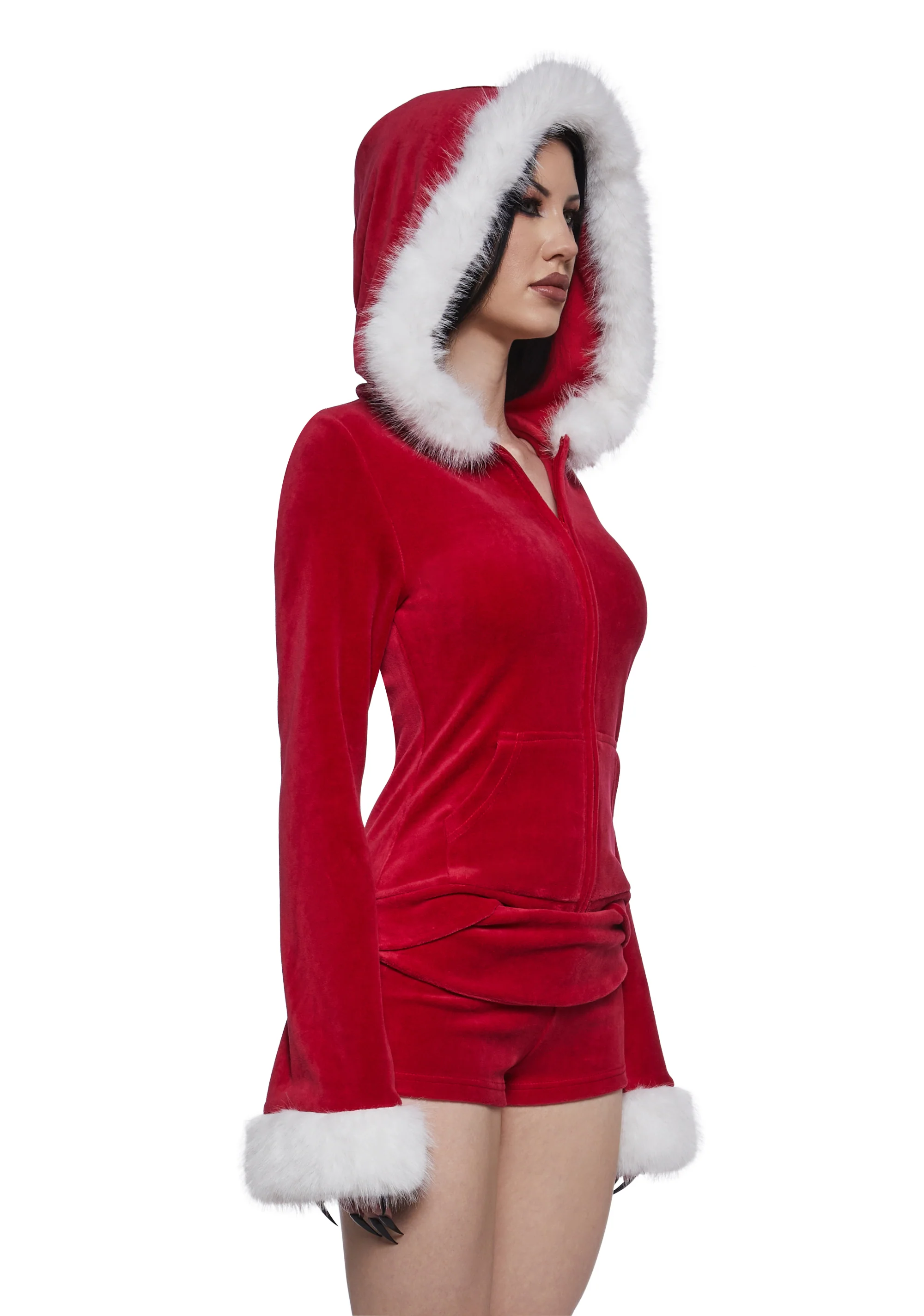 Sleigh Bell Sweatheart Shorts Set - Image 3